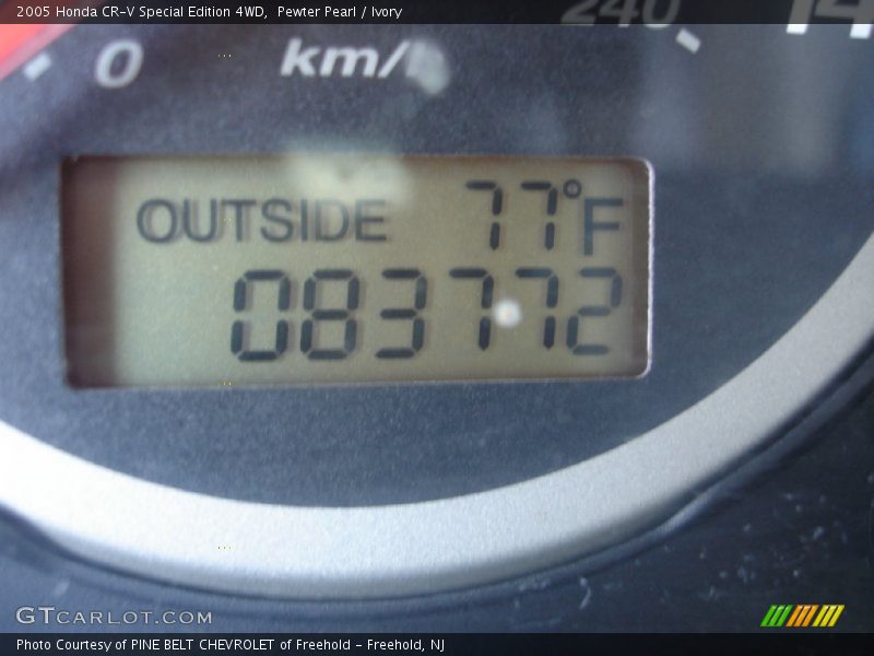 Pewter Pearl / Ivory 2005 Honda CR-V Special Edition 4WD