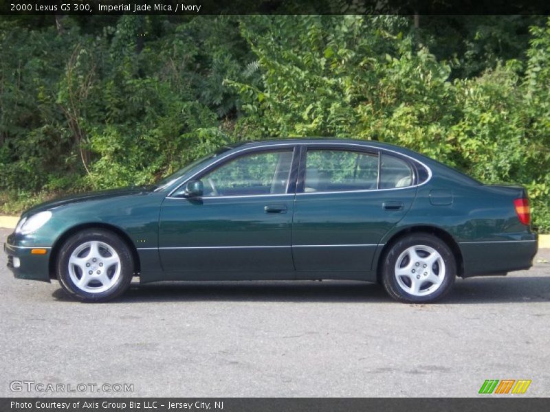 Imperial Jade Mica / Ivory 2000 Lexus GS 300