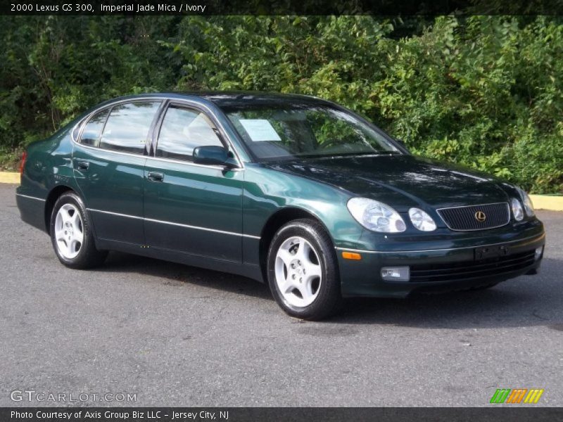 Imperial Jade Mica / Ivory 2000 Lexus GS 300