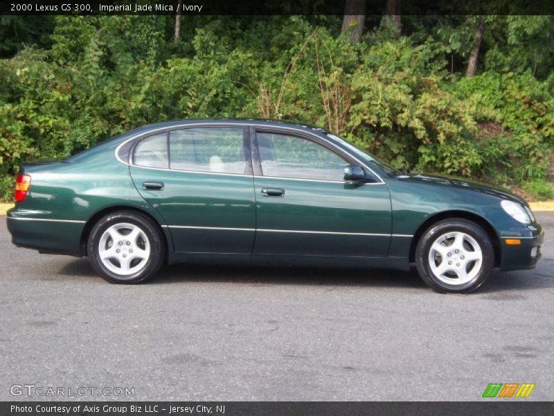 Imperial Jade Mica / Ivory 2000 Lexus GS 300