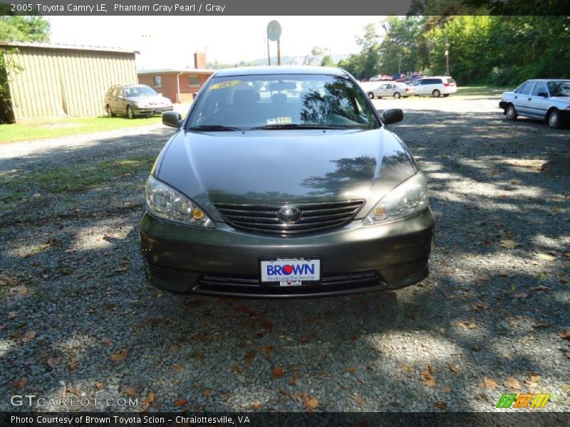 Phantom Gray Pearl / Gray 2005 Toyota Camry LE