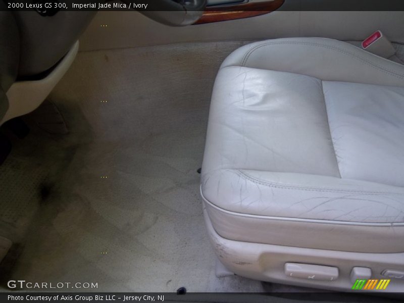 Imperial Jade Mica / Ivory 2000 Lexus GS 300