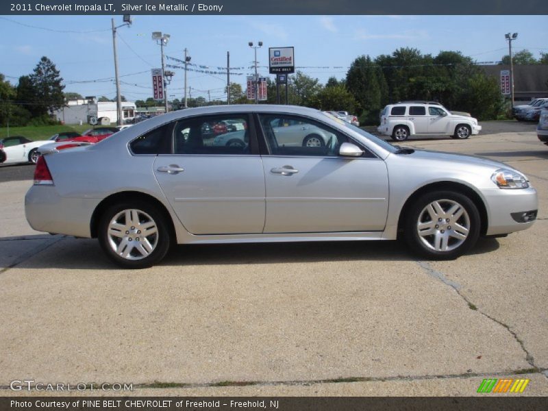 Silver Ice Metallic / Ebony 2011 Chevrolet Impala LT