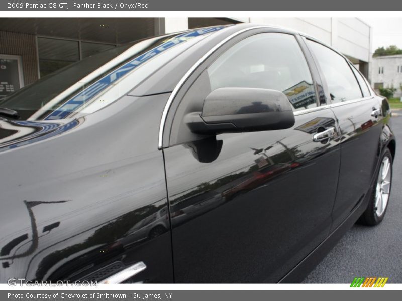 Panther Black / Onyx/Red 2009 Pontiac G8 GT