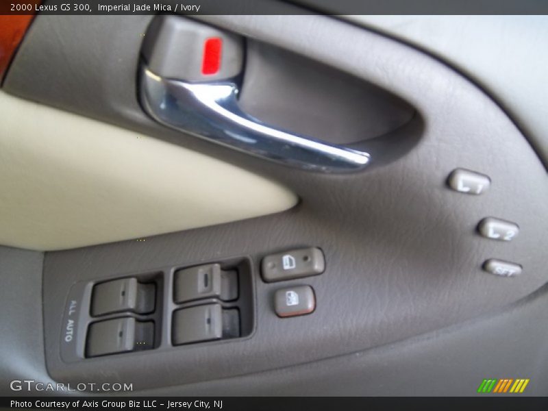 Imperial Jade Mica / Ivory 2000 Lexus GS 300