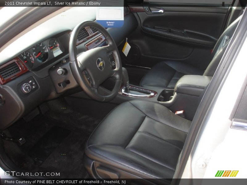 Silver Ice Metallic / Ebony 2011 Chevrolet Impala LT
