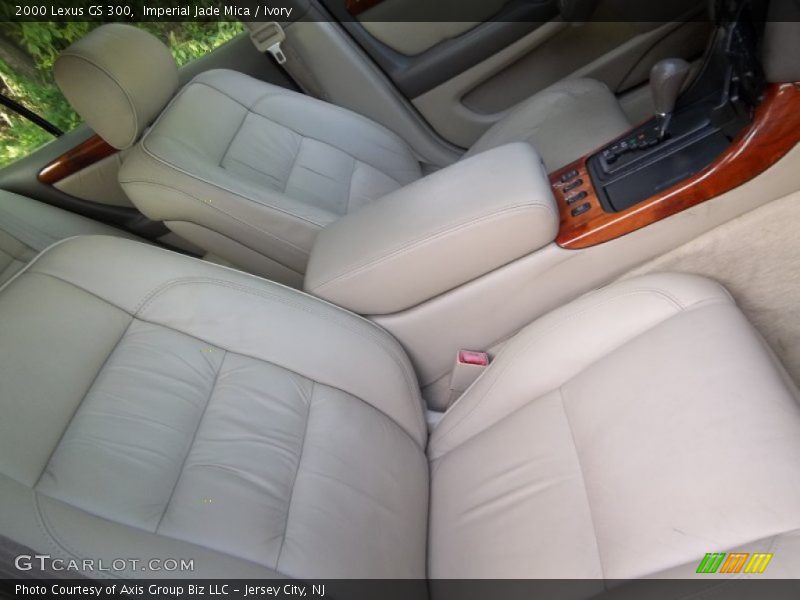 Imperial Jade Mica / Ivory 2000 Lexus GS 300