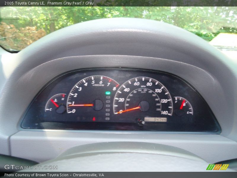 Phantom Gray Pearl / Gray 2005 Toyota Camry LE