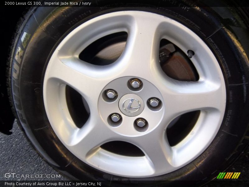 Imperial Jade Mica / Ivory 2000 Lexus GS 300