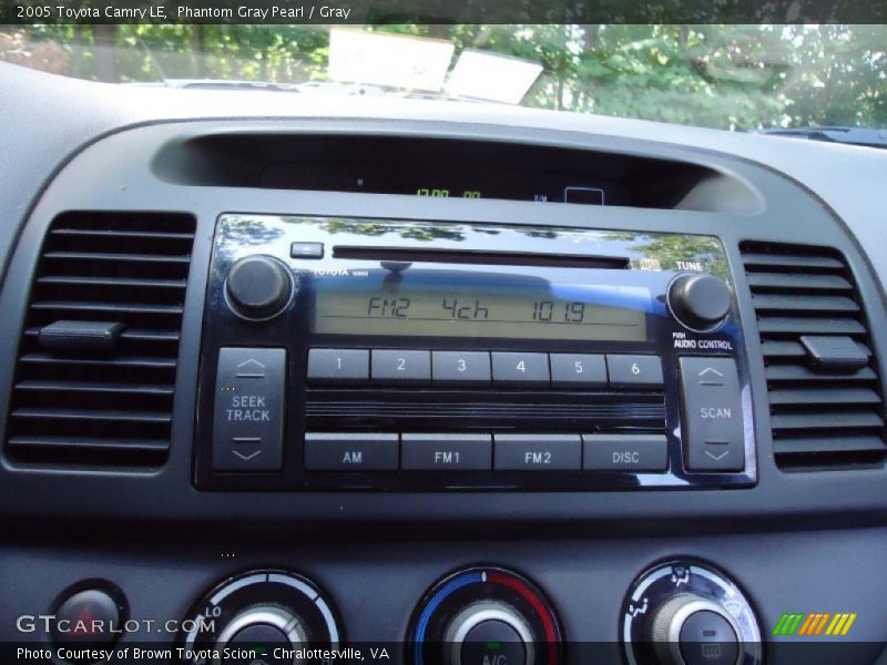 Phantom Gray Pearl / Gray 2005 Toyota Camry LE