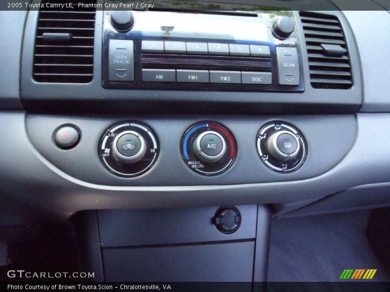 Phantom Gray Pearl / Gray 2005 Toyota Camry LE