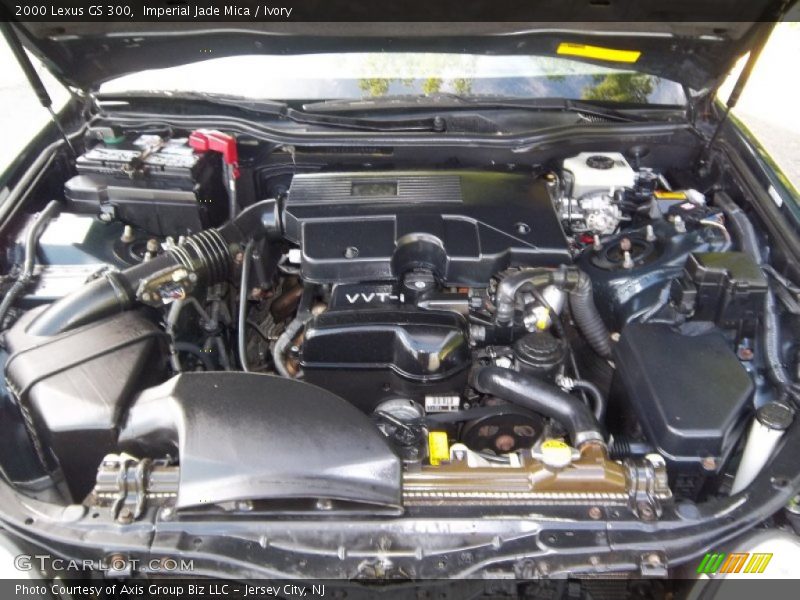 Imperial Jade Mica / Ivory 2000 Lexus GS 300