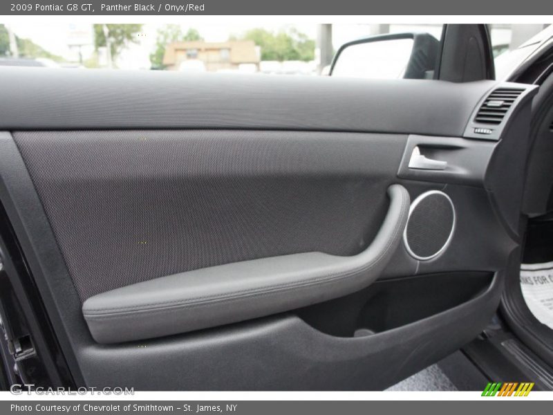 Panther Black / Onyx/Red 2009 Pontiac G8 GT