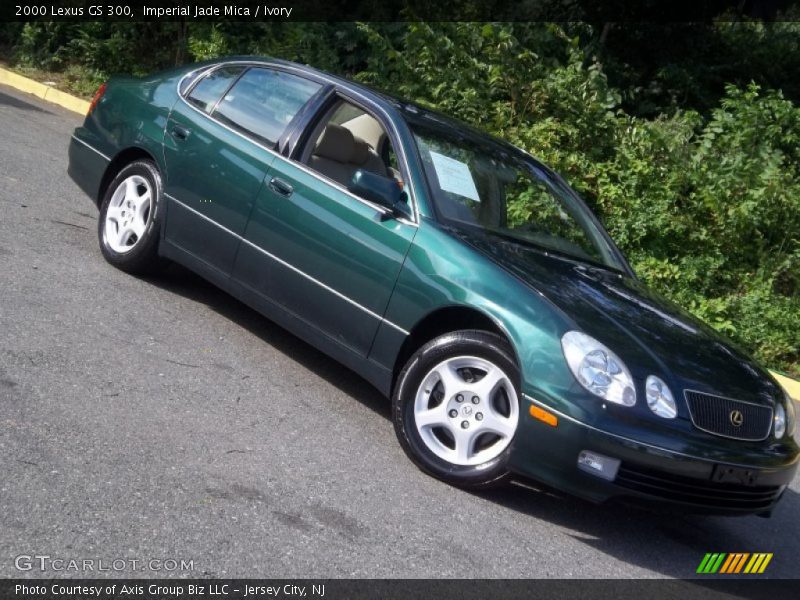 Imperial Jade Mica / Ivory 2000 Lexus GS 300
