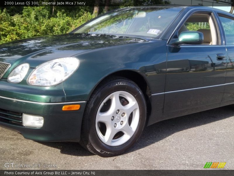 Imperial Jade Mica / Ivory 2000 Lexus GS 300