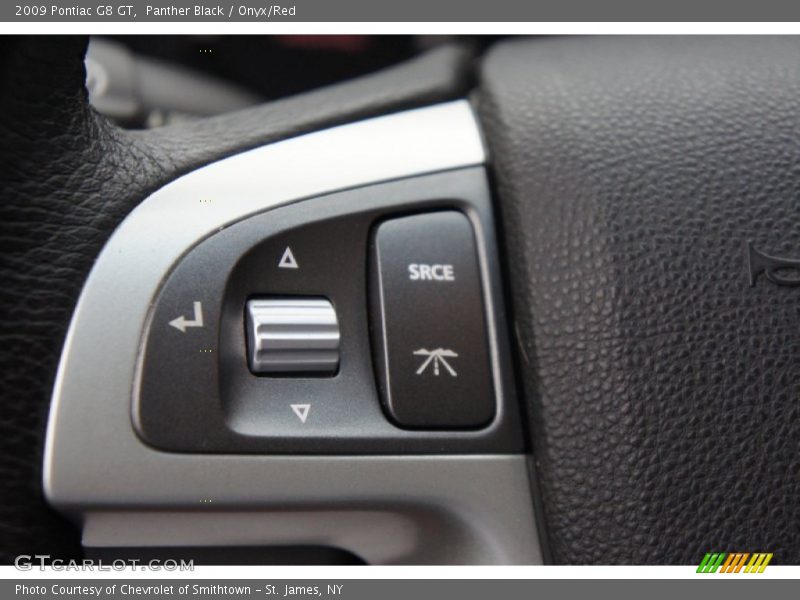 Panther Black / Onyx/Red 2009 Pontiac G8 GT