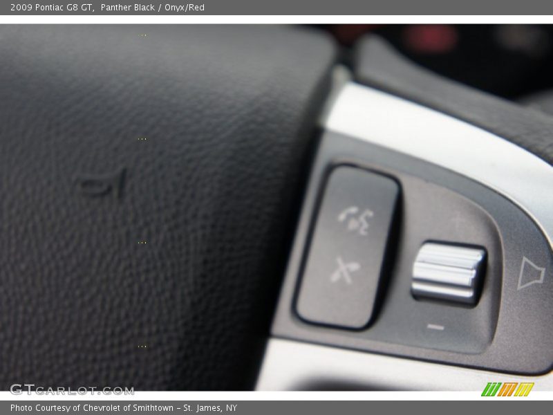 Panther Black / Onyx/Red 2009 Pontiac G8 GT