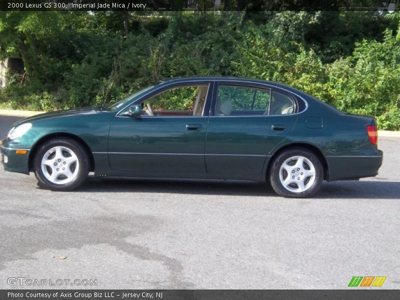 Imperial Jade Mica / Ivory 2000 Lexus GS 300