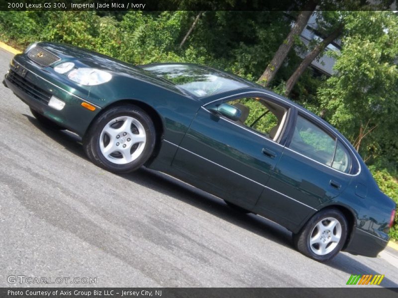 Imperial Jade Mica / Ivory 2000 Lexus GS 300