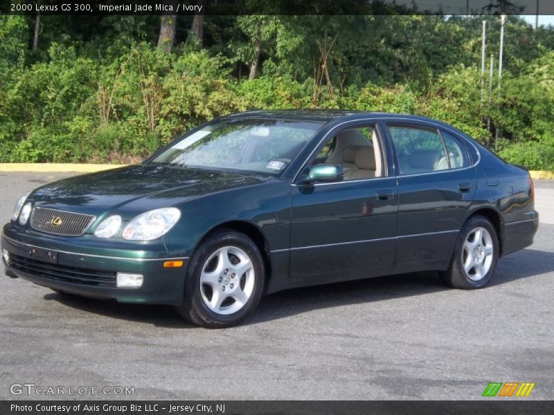 Imperial Jade Mica / Ivory 2000 Lexus GS 300