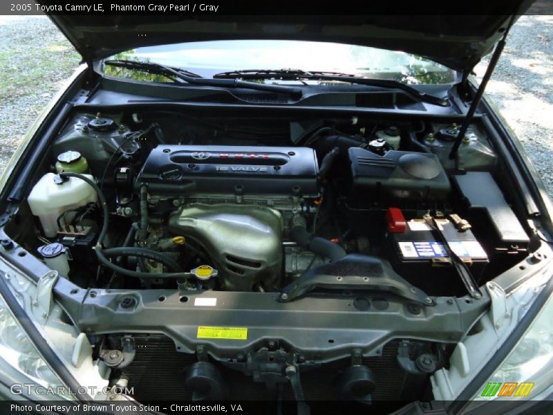 Phantom Gray Pearl / Gray 2005 Toyota Camry LE