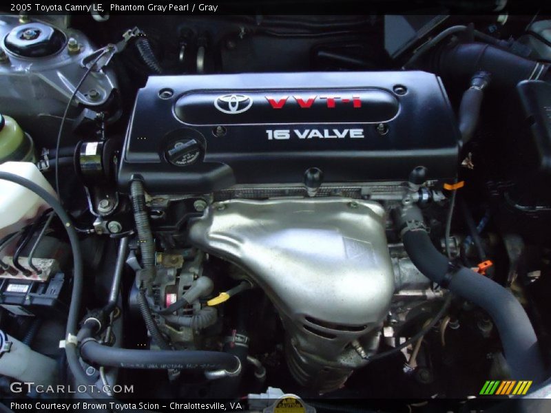 Phantom Gray Pearl / Gray 2005 Toyota Camry LE