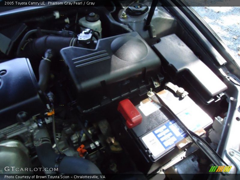 Phantom Gray Pearl / Gray 2005 Toyota Camry LE