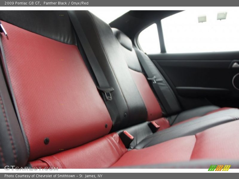 Panther Black / Onyx/Red 2009 Pontiac G8 GT