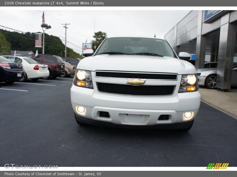 Summit White / Ebony 2008 Chevrolet Avalanche LT 4x4