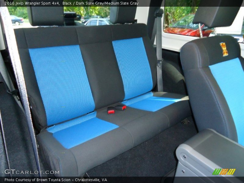 Black / Dark Slate Gray/Medium Slate Gray 2010 Jeep Wrangler Sport 4x4