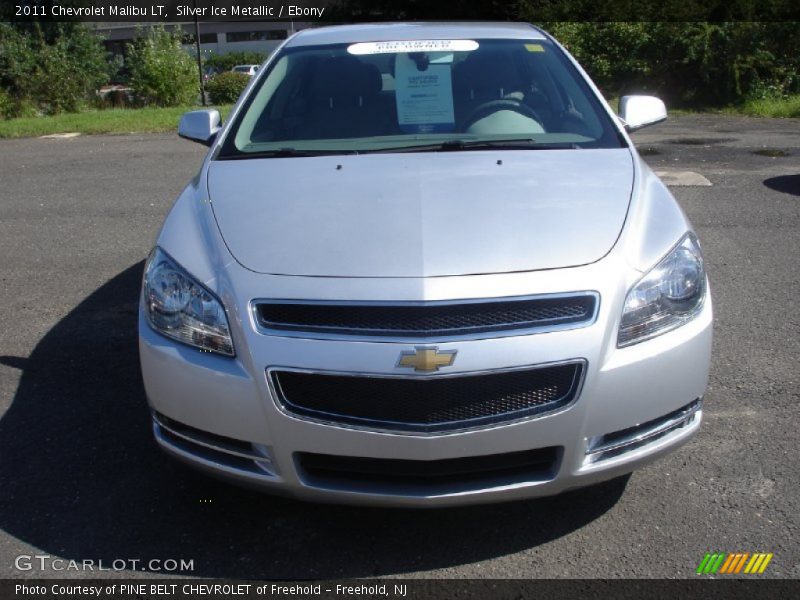 Silver Ice Metallic / Ebony 2011 Chevrolet Malibu LT