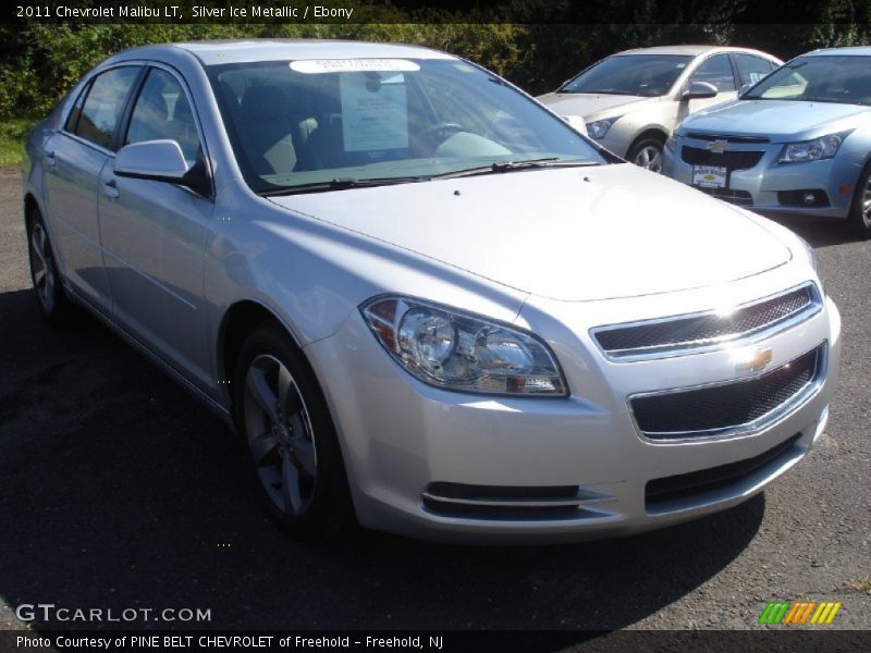 Silver Ice Metallic / Ebony 2011 Chevrolet Malibu LT
