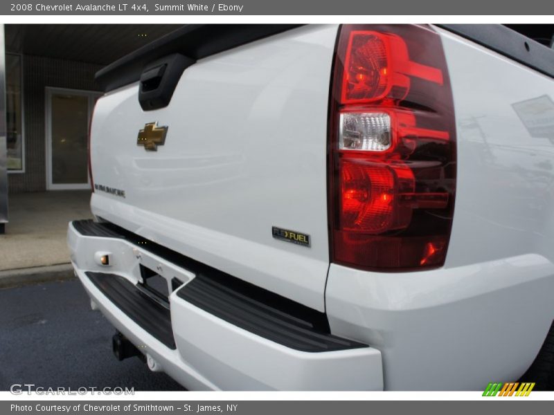 Summit White / Ebony 2008 Chevrolet Avalanche LT 4x4