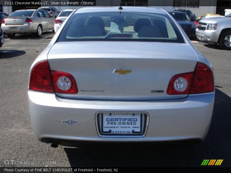 Silver Ice Metallic / Ebony 2011 Chevrolet Malibu LT