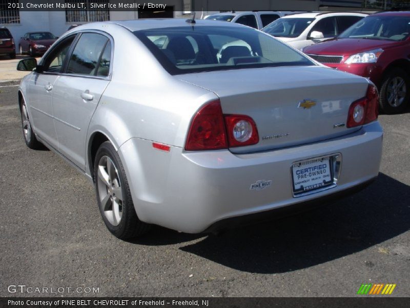 Silver Ice Metallic / Ebony 2011 Chevrolet Malibu LT