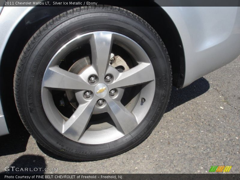 Silver Ice Metallic / Ebony 2011 Chevrolet Malibu LT