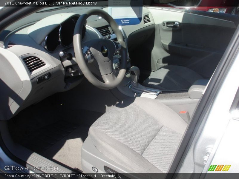 Silver Ice Metallic / Ebony 2011 Chevrolet Malibu LT
