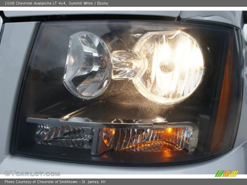 Summit White / Ebony 2008 Chevrolet Avalanche LT 4x4
