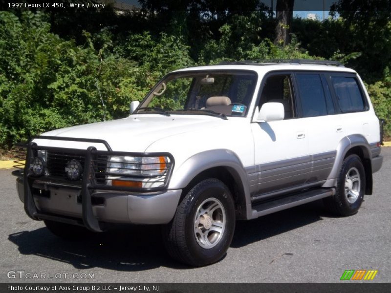 White / Ivory 1997 Lexus LX 450