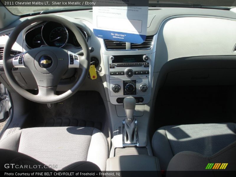 Silver Ice Metallic / Ebony 2011 Chevrolet Malibu LT