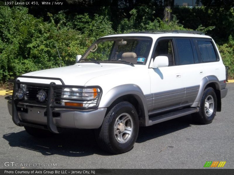 White / Ivory 1997 Lexus LX 450