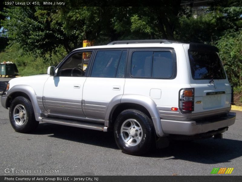 White / Ivory 1997 Lexus LX 450