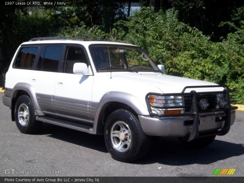 White / Ivory 1997 Lexus LX 450