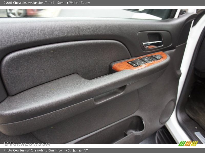 Summit White / Ebony 2008 Chevrolet Avalanche LT 4x4