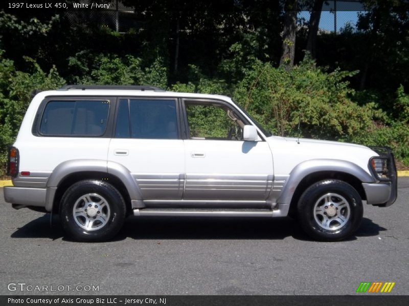 White / Ivory 1997 Lexus LX 450