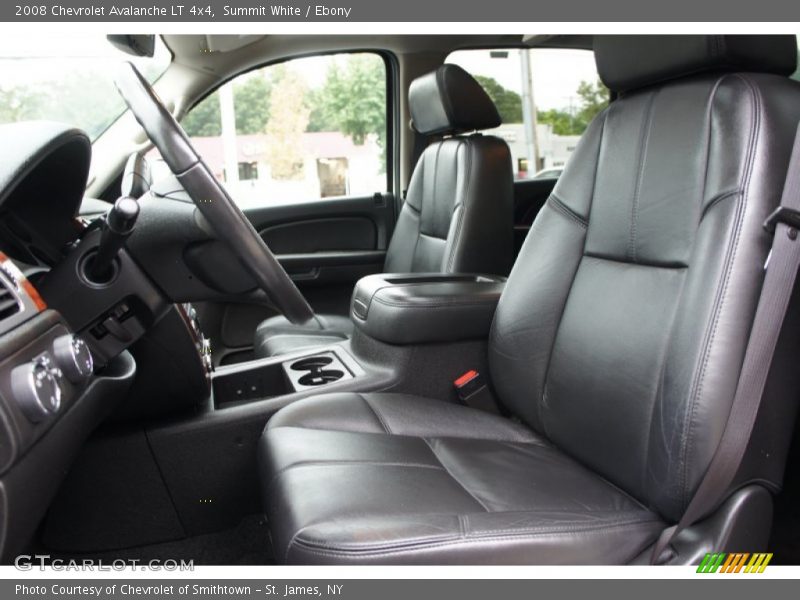 Summit White / Ebony 2008 Chevrolet Avalanche LT 4x4