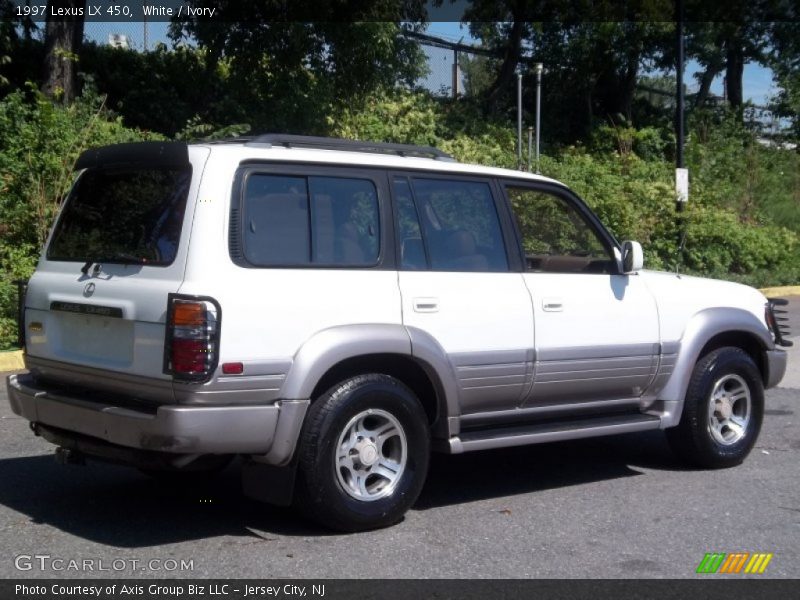 White / Ivory 1997 Lexus LX 450