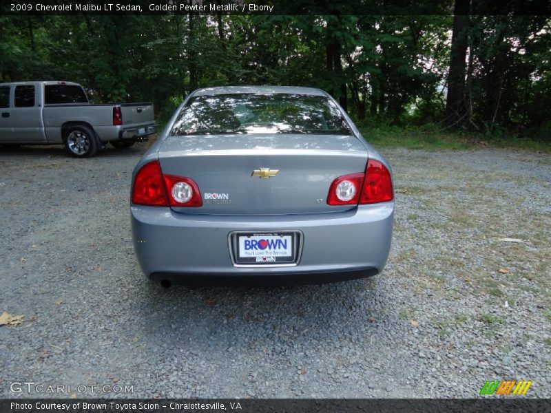 Golden Pewter Metallic / Ebony 2009 Chevrolet Malibu LT Sedan