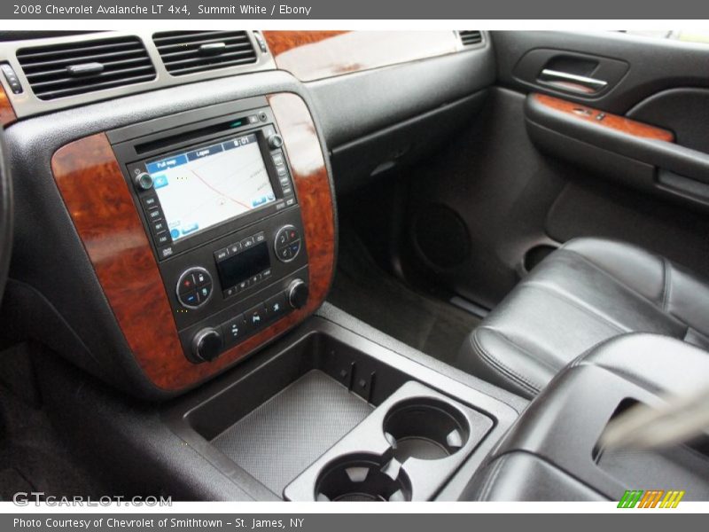 Summit White / Ebony 2008 Chevrolet Avalanche LT 4x4