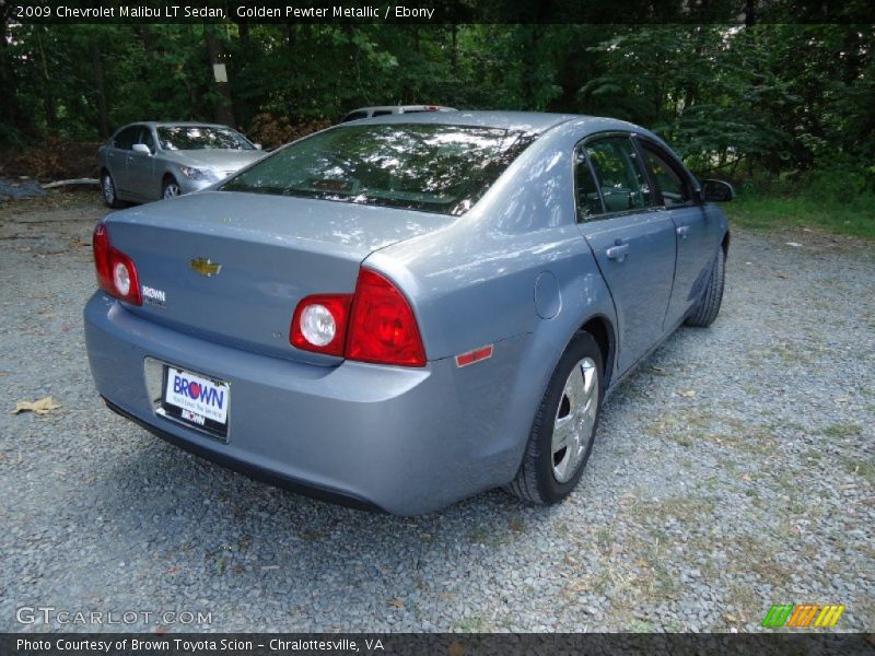 Golden Pewter Metallic / Ebony 2009 Chevrolet Malibu LT Sedan